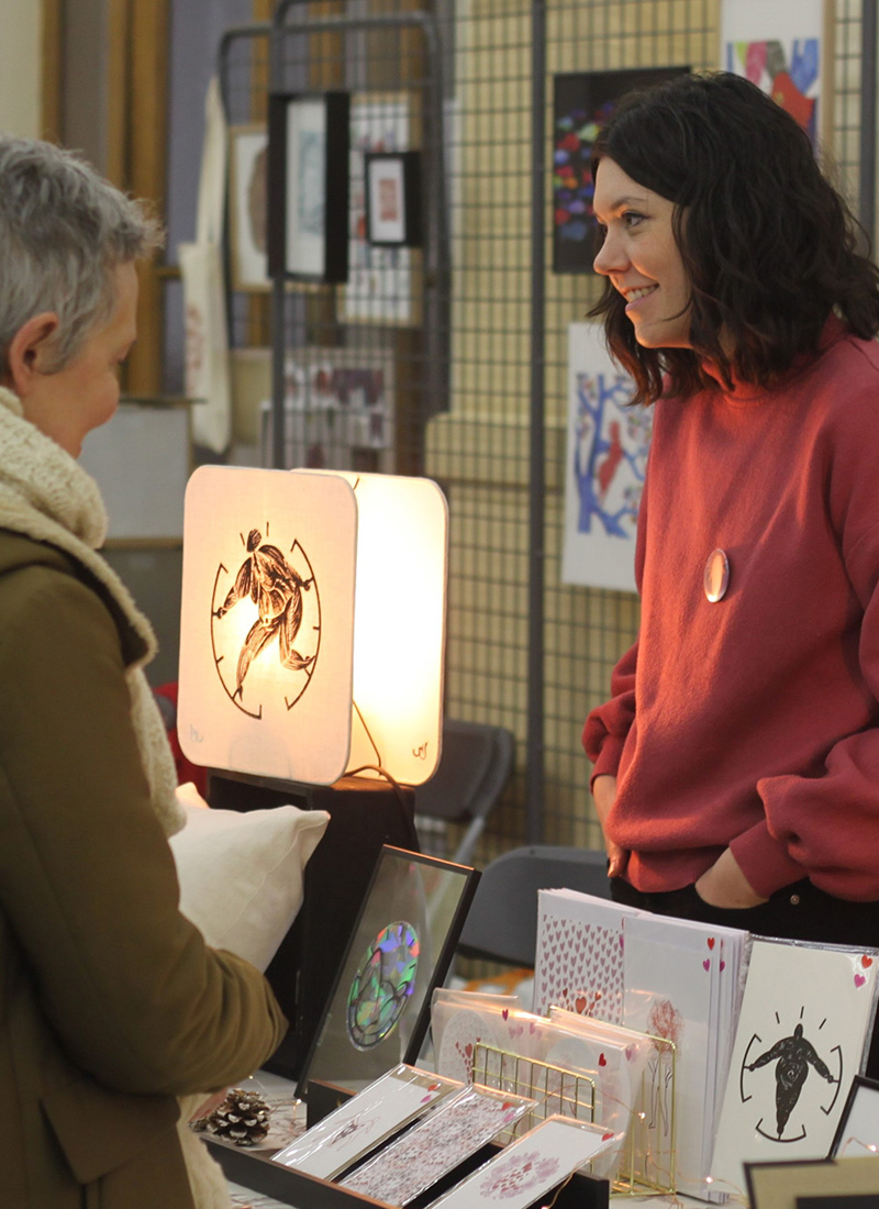 Rencontre entre artistes