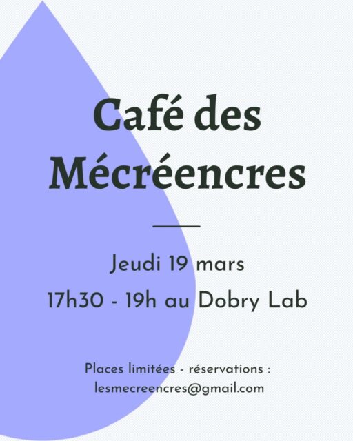 Le prochain Café des Mécréencres aura pour thématique : "Présenter son travail, croiser les regards"
👉 On vous donne rendez-vous le jeudi 19 mars au Dobry Lab de 17h30 à 19h !
(Attention, nombre de places limité : pensez à vous inscrire par mail : lesmecreencres@gmail.com)
#lesmecreencres #illustration #illustrateurices #discussion #tableronde