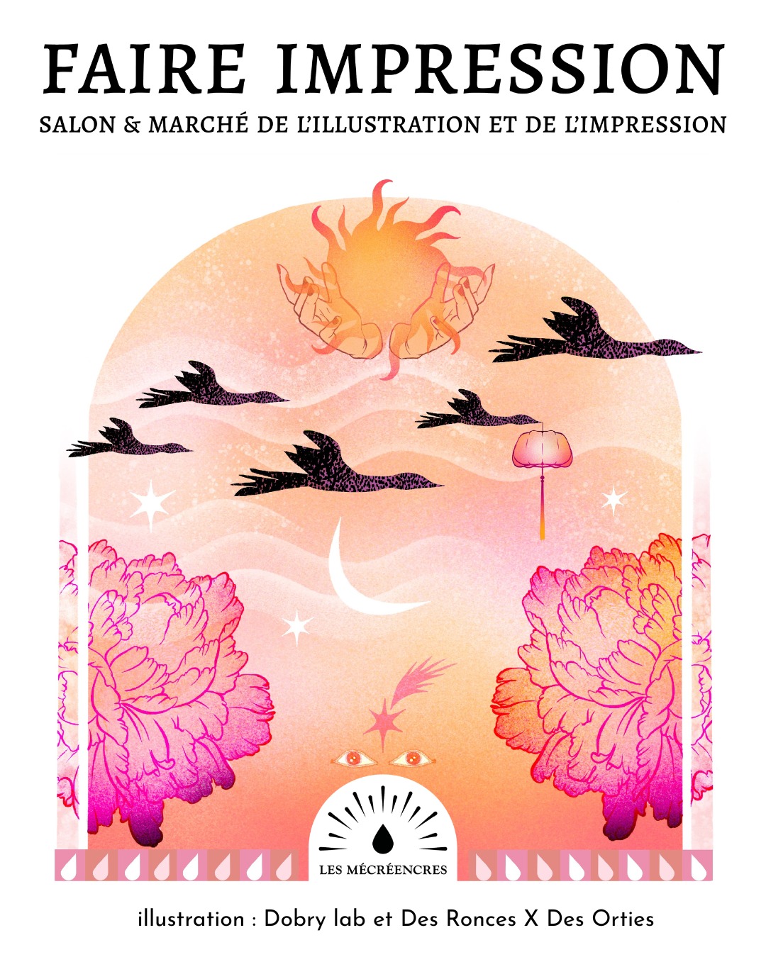 ✨ Entrez dans la magie estivale avec cette nouvelle édition de Faire Impression ! ✨
Cette année à l'honneur : @desroncesxdesorties et Lilie du @dobrylab sont nos 2 artistes qui ont réalisé avec amour notre superbe affiche !
Pleine de magie, elle annonce le début de la belle saison par ses couleurs chatoyantes et invite à ralentir, profiter du moment et se balader. 🔆
Cette année notre marché Faire Impression se déroulera les 6 et 7 juin à la Bourse du travail de Saint-Étienne.
Venez découvrir une trentaine d'artistes aux univers et aux techniques variées !
De quoi sortir de votre quotidien et vous faire voyager le temps d'un week-end...
Voir quelques jours de plus 😁 #teasing
@saintetiennehorscadre @villedesaintetienne @departementloire @loire.tourisme @region_auvergnerhonealpes @auvergnerhonealpes.toursime
#saintetiennemetropole #loiretourisme #marchédelillustration #achetezlocal